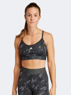 Adidas Aeroreact Women Training Bra Grey