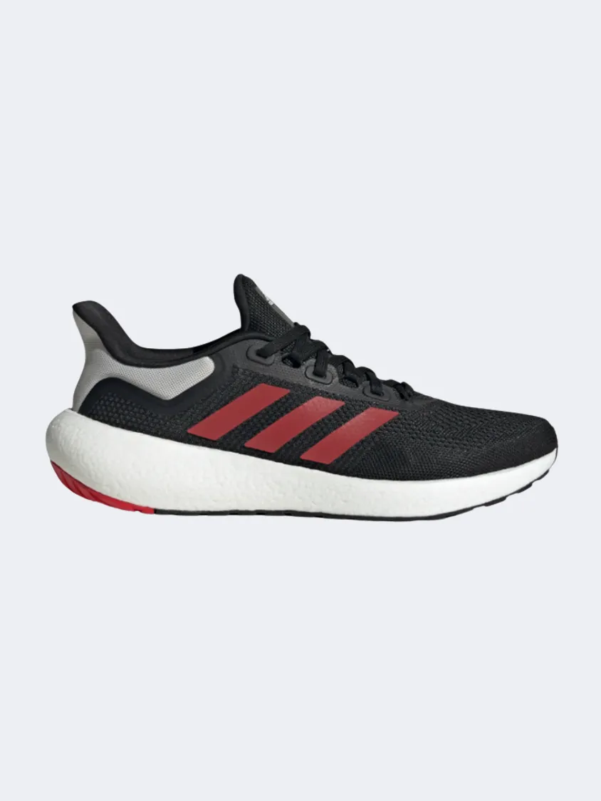 Adidas Pureboost 22 Men Running Shoes Black/Red