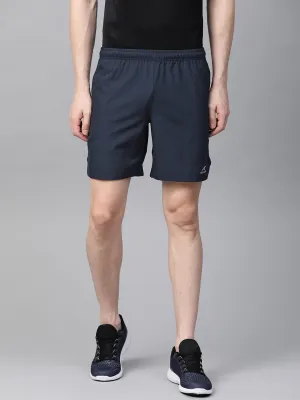 Alcis Men's Solid Navy Blue Shorts