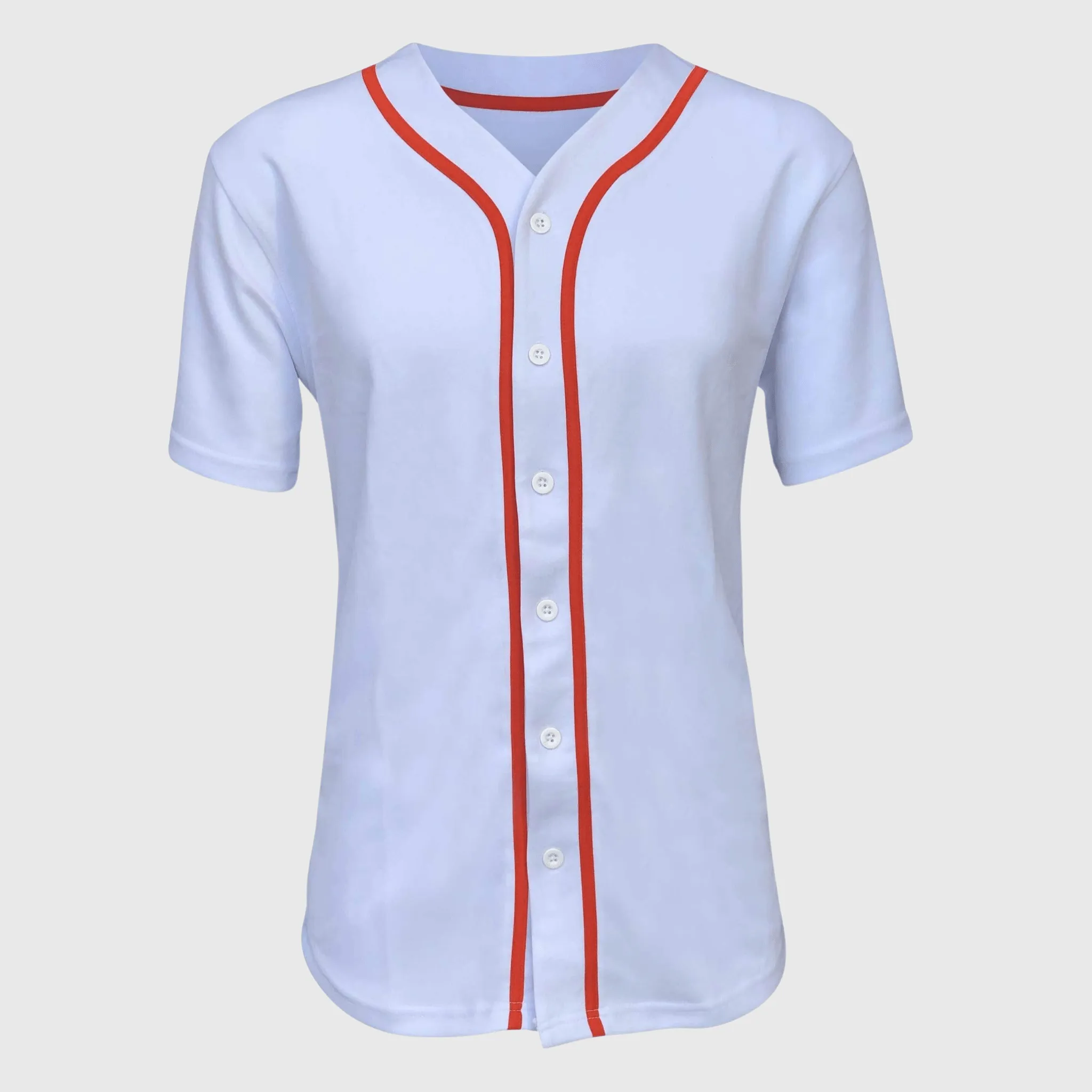 Baseball Button Down Jersey Adult