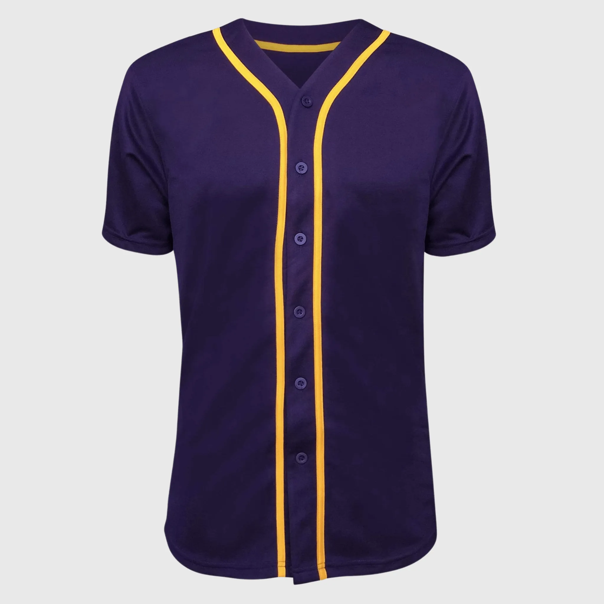 Baseball Button Down Jersey Adult