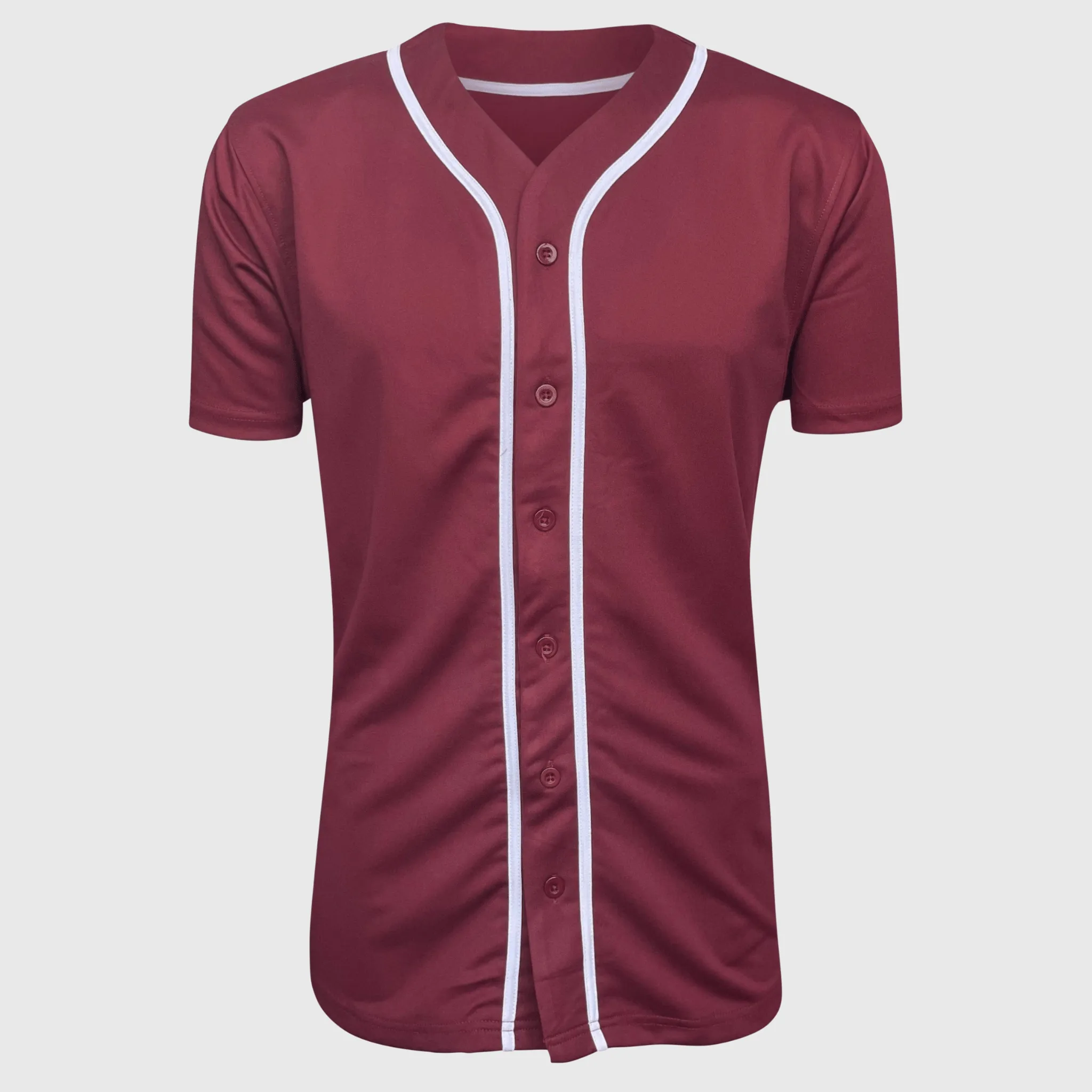 Baseball Button Down Jersey Adult