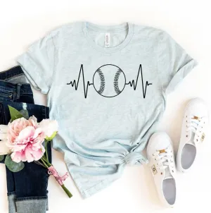 Baseball Heartbeat T-shirt