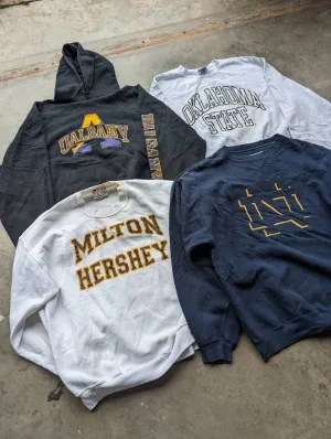 College University Print Sweatshirt Branded