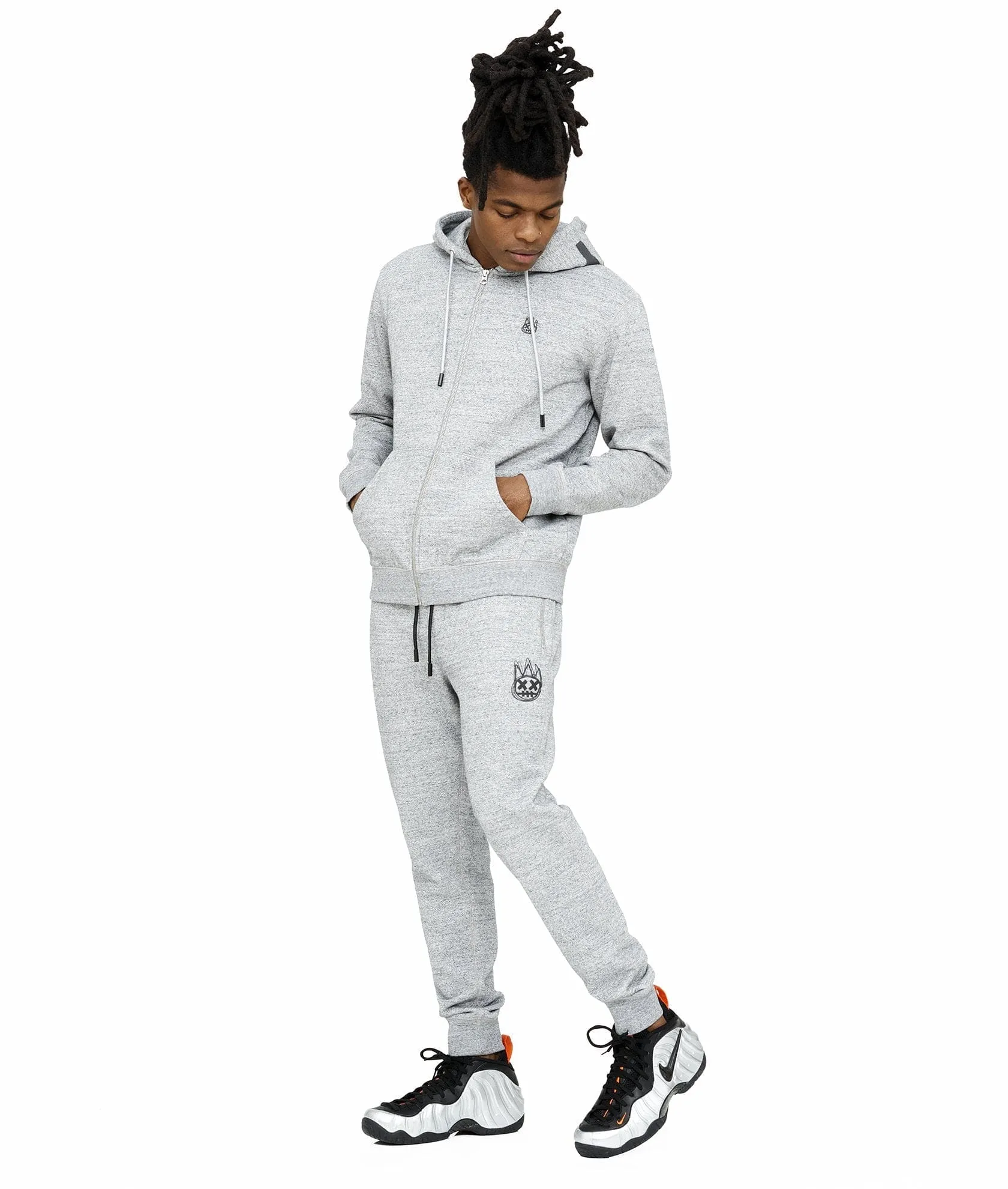 Cult Of Individuality - "Sweatpant" (Heather Grey) - Heavyweight Cotton Elastic