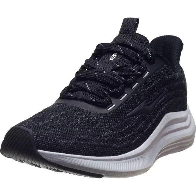 Erke Cushioning Women Running Shoes Black/White