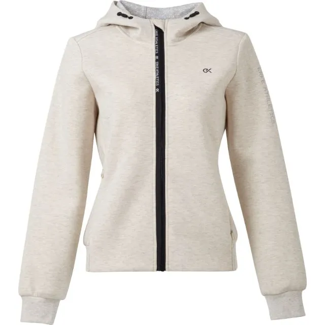 Erke Full Zip Women Training Hoody  Heather Grey