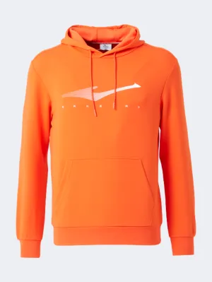 Erke Pullover Men Training Hoody Orange