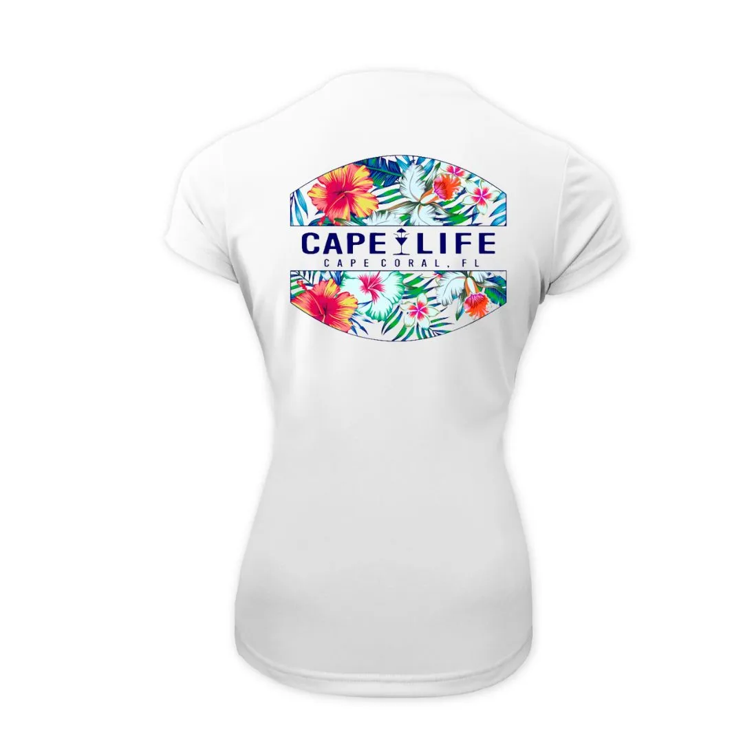 Floral Cape Life Sun Shirt - Women's UPF50 Graphic Tee