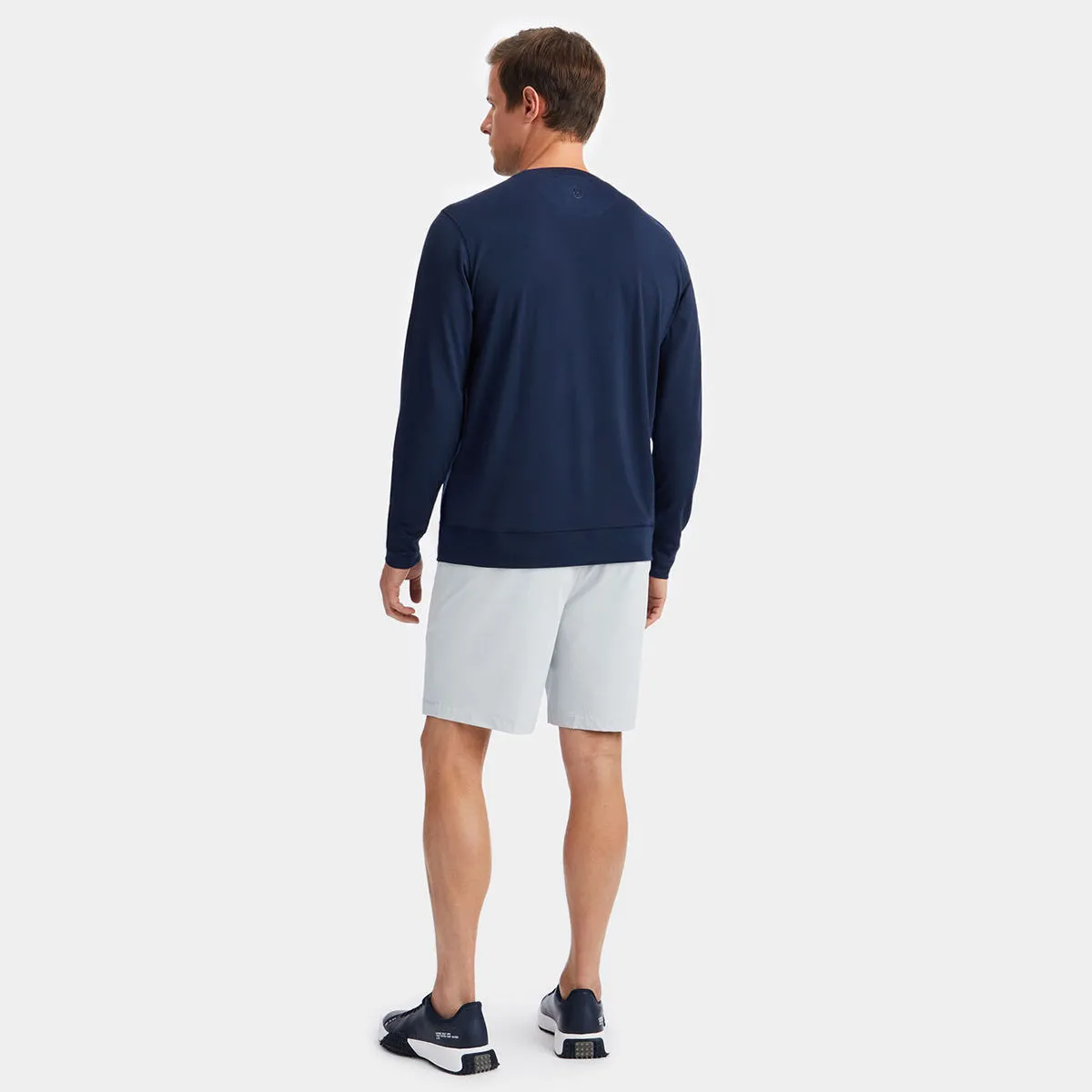 G/FORE Boeing Men's Luxe Crewneck Mid Layer