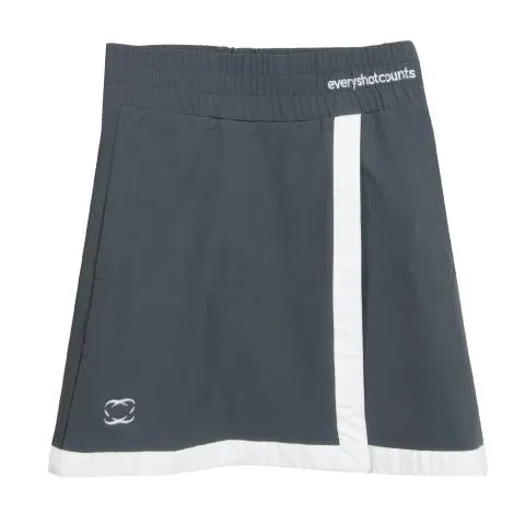 Girls Golf Skort Dark Grey 'Killeen'