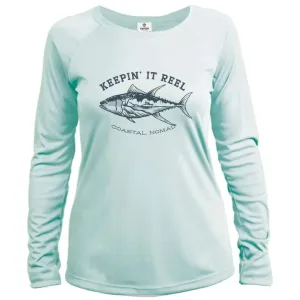 Keeping It Reel Fish Sun Shirt - Women UPF50 Graphic Tee