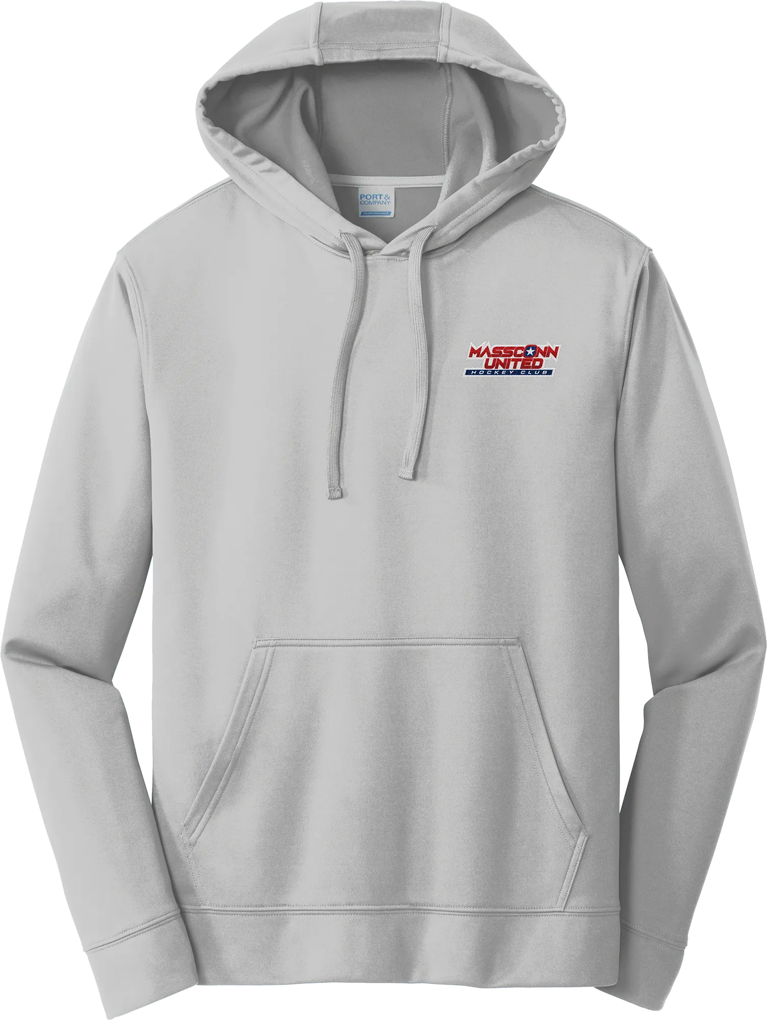 Mass Conn United Performance Fleece Pullover Hooded Sweatshirt