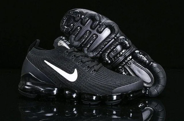 MAX Vapormax Flyknit Running Shoes Black White