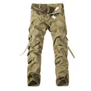 New army military camouflage overalls bags pants overalls big yards Men Sports Pants