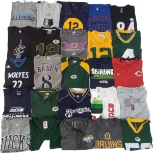 Nfl/Nba Sports Jerseys - 50 Pcs