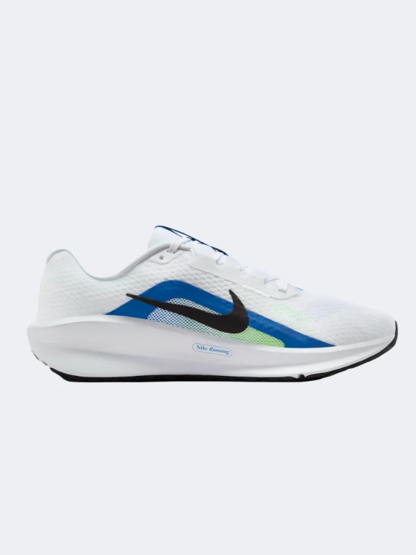 Nike Downshifter 13 Men Running Shoes White/Blue/Black