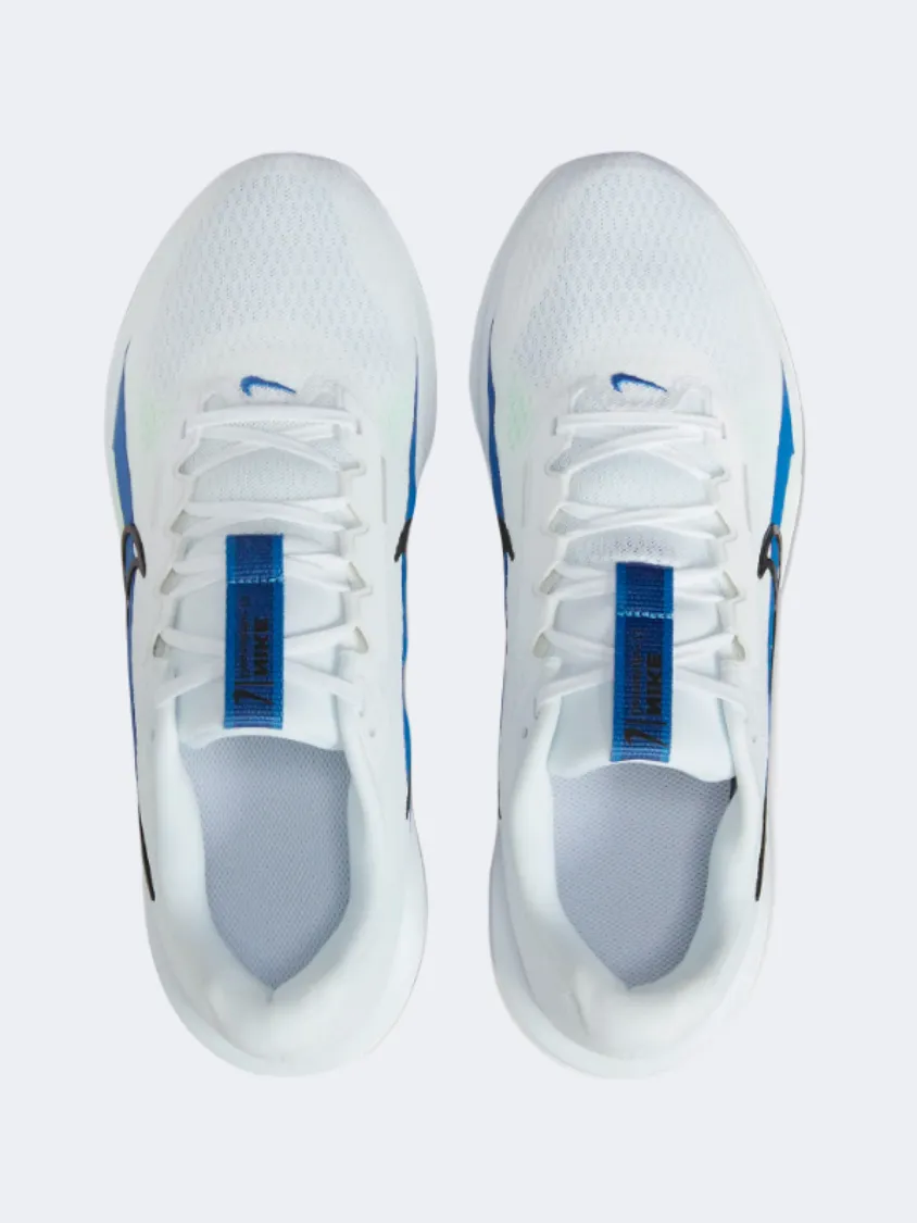 Nike Downshifter 13 Men Running Shoes White/Blue/Black