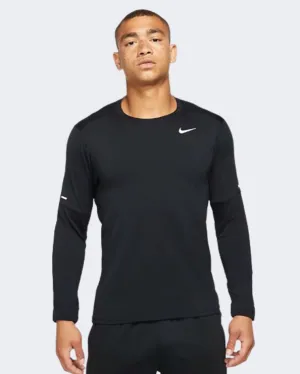 Nike Dri-Fit Men Running Long Sleeve Black Dd4754-010