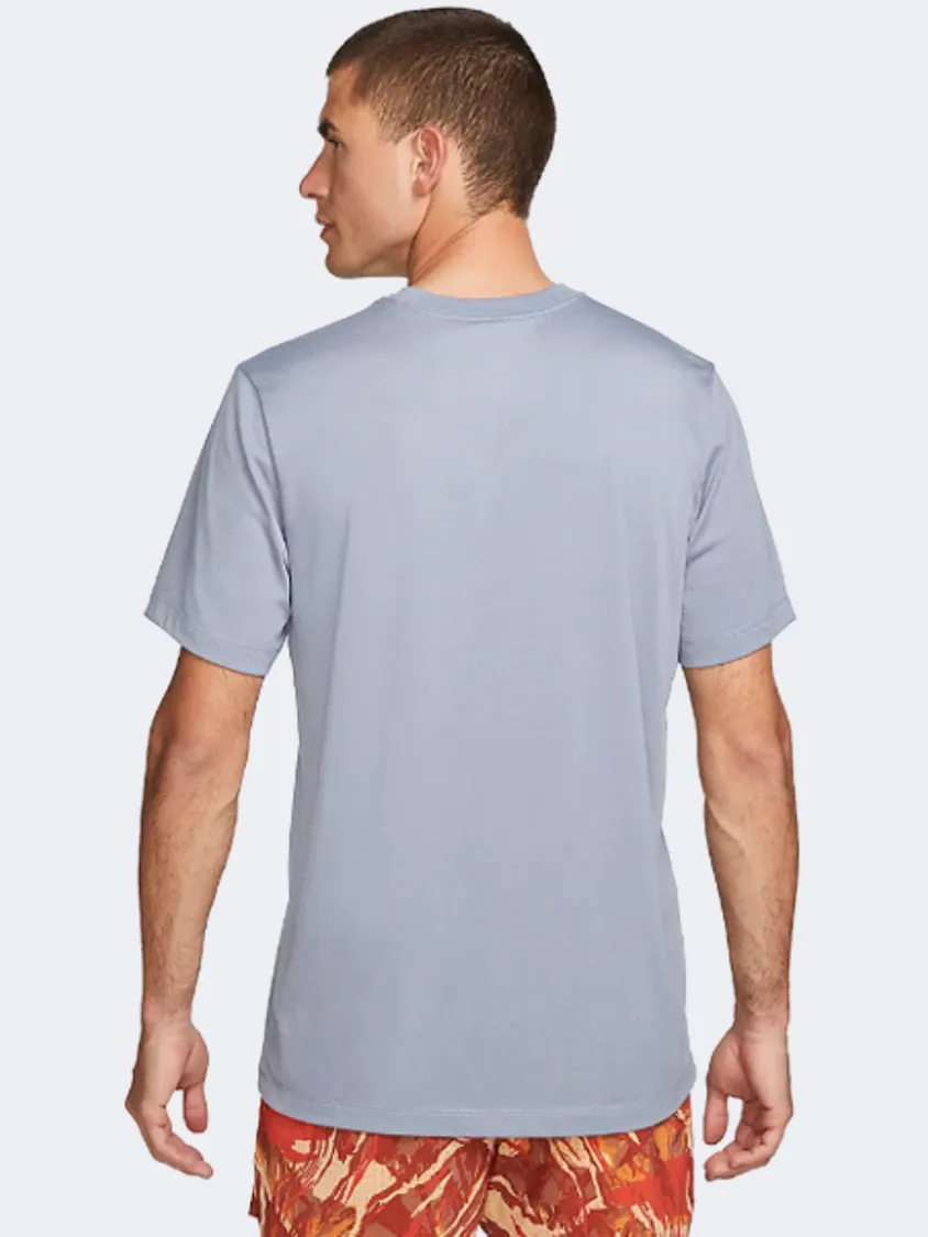 Nike Dri-Fit Trail Men Running T-Shirt Ashen Slate