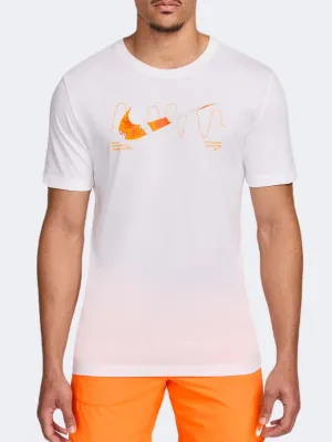 Nike Iykyk Graphic Men Running T-Shirt White/Orange