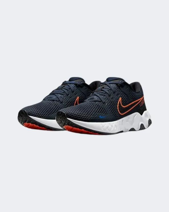 Nike Renew Ride 2 Men Running Shoes Obsidian/Orange