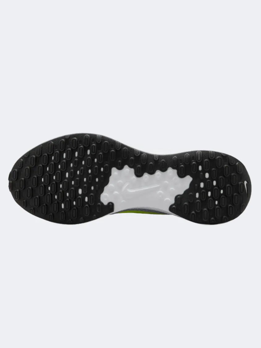 Nike Revolution 7 Men Running Shoes Grey/Black/Volt