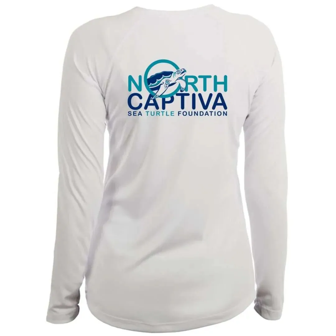 North Captiva Sea Turtle Foundation Sun Shirt - Women Scoop Neck UPF50