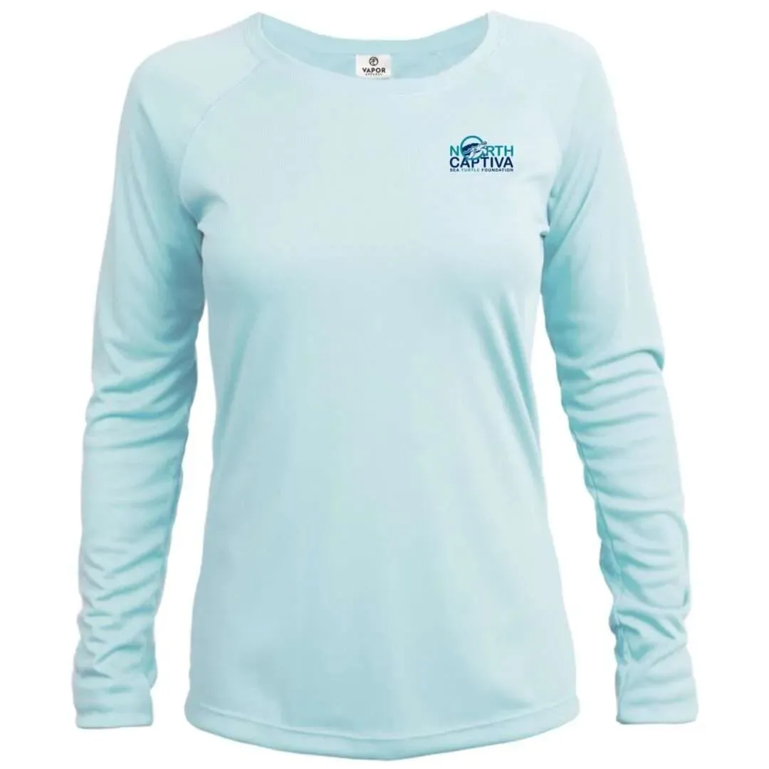 North Captiva Sea Turtle Foundation Sun Shirt - Women Scoop Neck UPF50