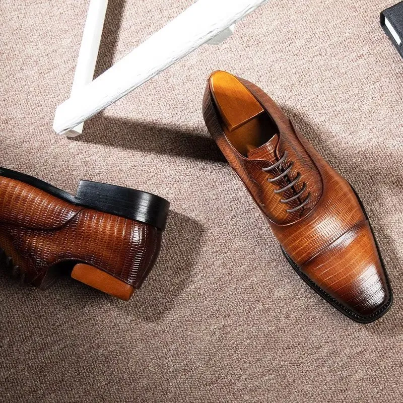 Opulent Exotica Oxford Dress Shoes