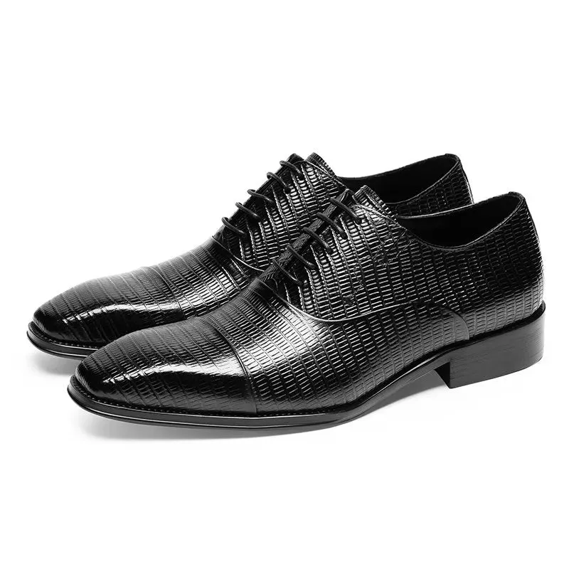 Opulent Exotica Oxford Dress Shoes