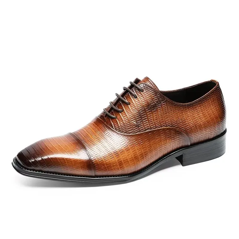 Opulent Exotica Oxford Dress Shoes