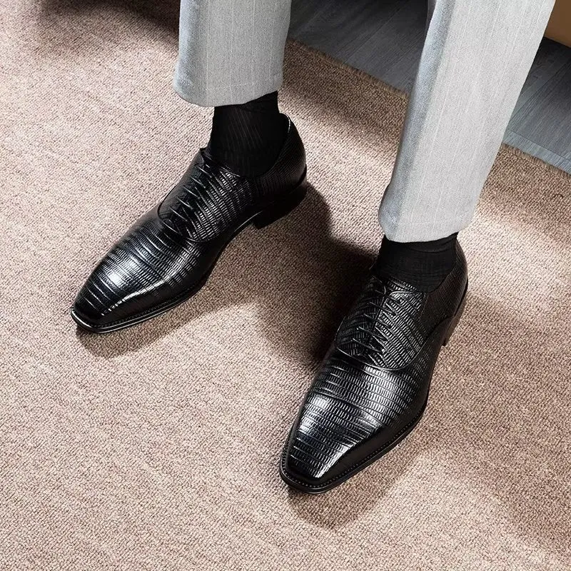 Opulent Exotica Oxford Dress Shoes