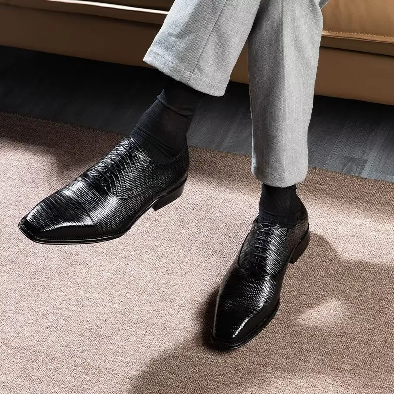 Opulent Exotica Oxford Dress Shoes