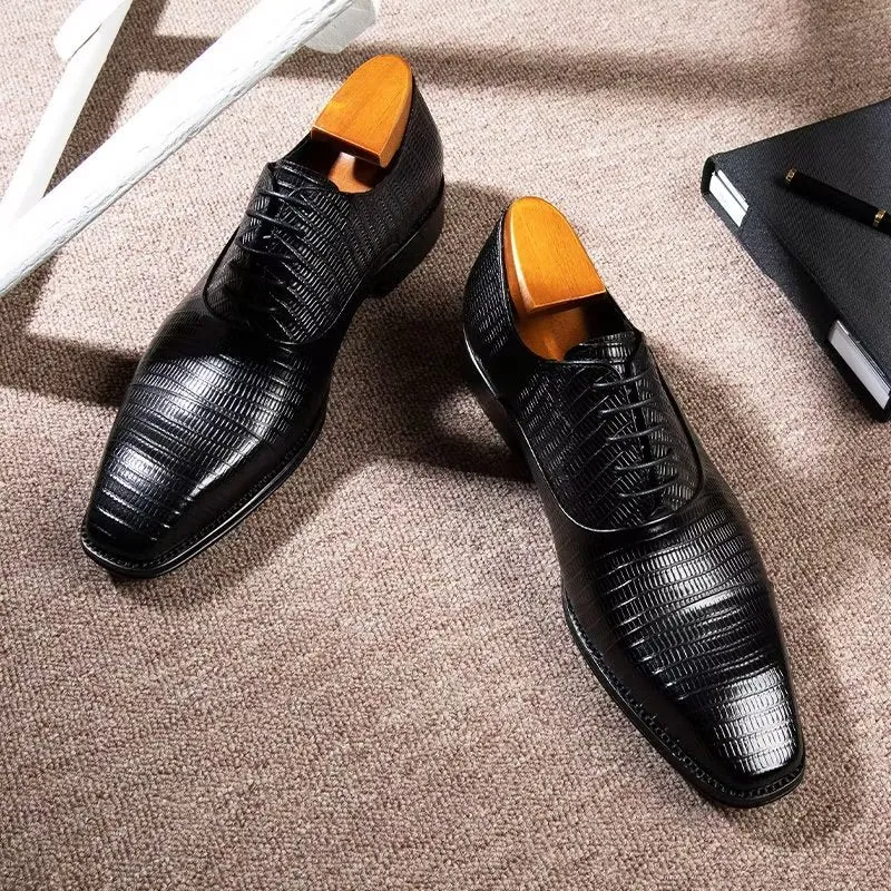 Opulent Exotica Oxford Dress Shoes