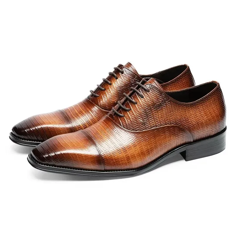 Opulent Exotica Oxford Dress Shoes