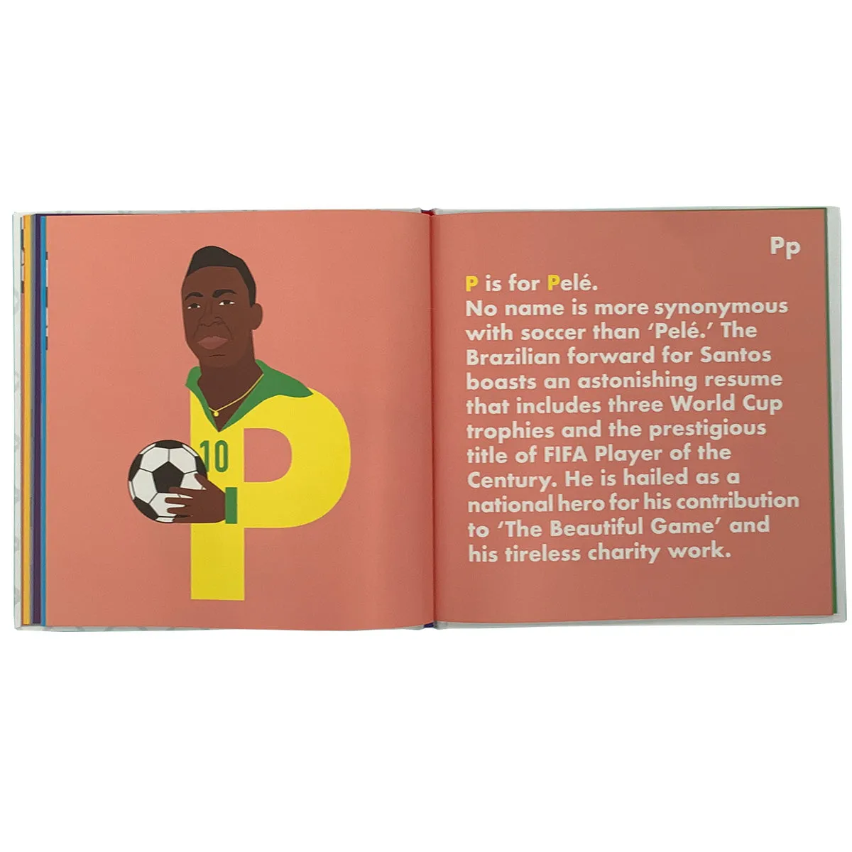 Soccer Legends Alphabet Book : Men