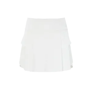 SVG Golf Women's White A-line High Elastic Skort