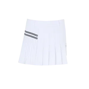 SVG Golf Women's White Ribbon Stitching Sports Skirt