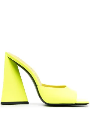 The Attico Sandals Yellow