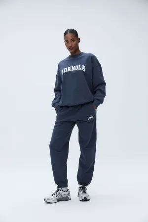 Varsity Sweatpants - Washed Midnight Blue