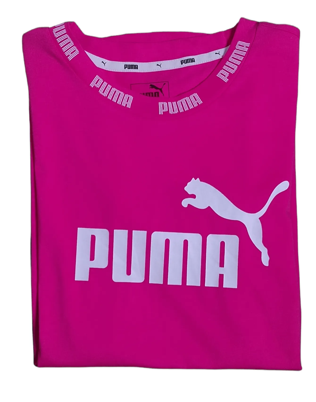 Women Puma Tshirt - Fuchsia