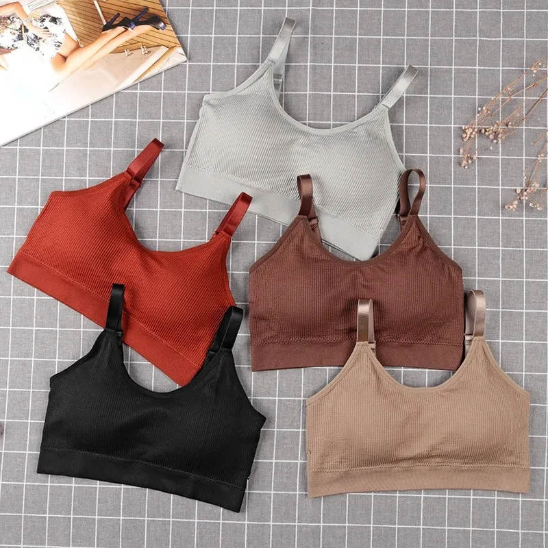 Women's Summer Breathable Yoga Fitness Top Sports Bras