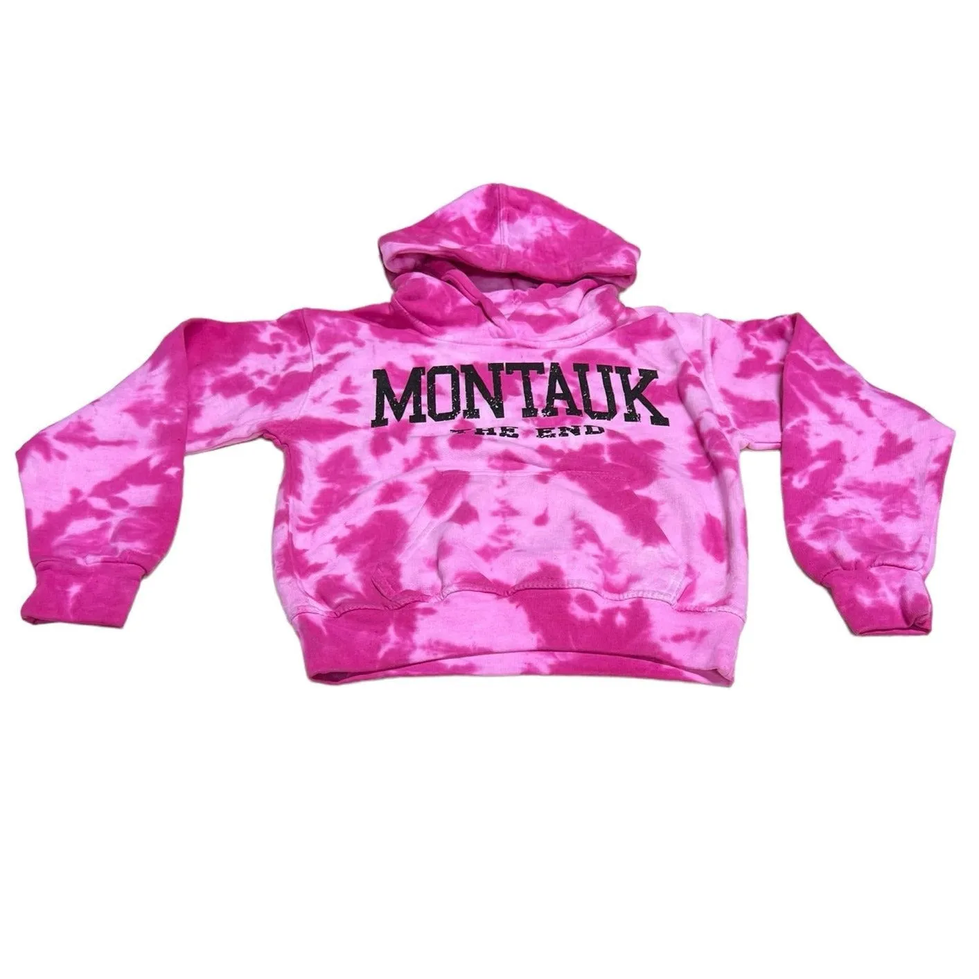 Youth Happy Kids Montauk The End Pullover Tie-Dye Hoodie